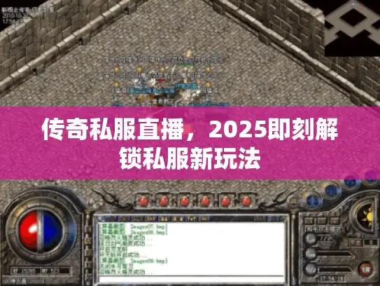 传奇私服直播，2025即刻解锁私服新玩法