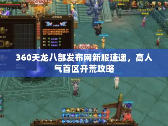 360天龙八部发布网新服速递，高人气首区开荒攻略