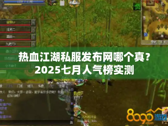 热血江湖私服发布网哪个真?2025七月人气榜实测 热血江湖私服发布网哪个真?2025七月人气榜实测