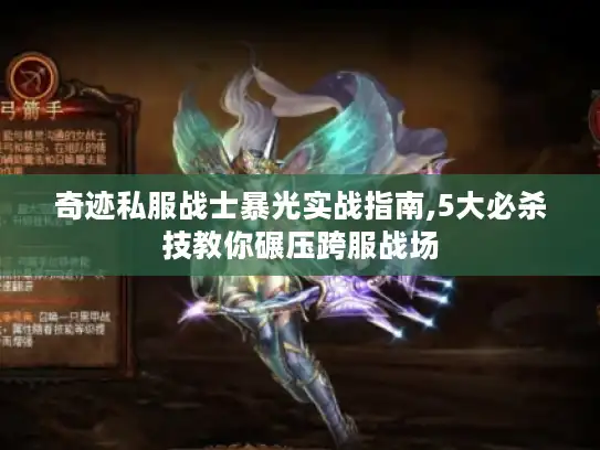 奇迹私服战士暴光实战指南,5大必杀技教你碾压跨服战场