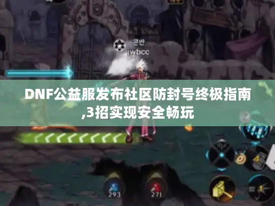 DNF公益服发布社区防封号终极指南,3招实现安全畅玩