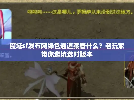 魔域sf发布网绿色通道藏着什么？老玩家带你避坑选对版本
