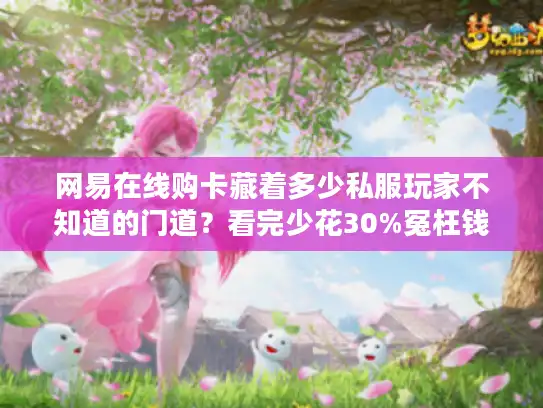 网易在线购卡藏着多少私服玩家不知道的门道？看完少花30%冤枉钱
