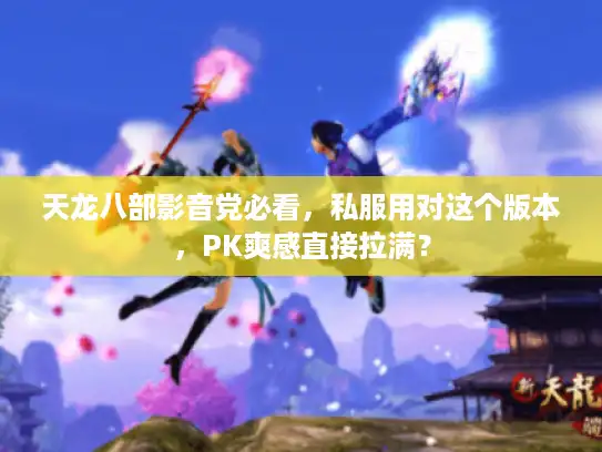 天龙八部影音党必看，私服用对这个版本，PK爽感直接拉满？