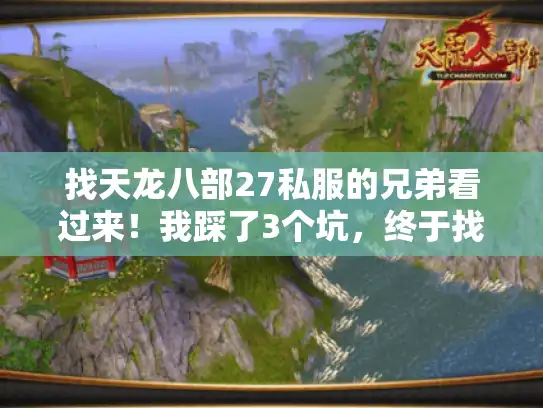 找天龙八部27私服的兄弟看过来！我踩了3个坑，终于找到能长期玩的版本