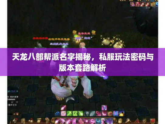 天龙八部帮派名字揭秘，私服玩法密码与版本套路解析