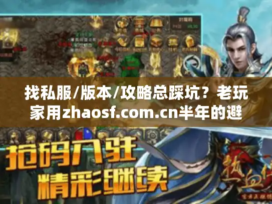 找私服/版本/攻略总踩坑？老玩家用zhaosf.com.cn半年的避坑实战全复盘