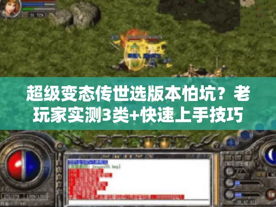 超级变态传世选版本怕坑？老玩家实测3类+快速上手技巧
