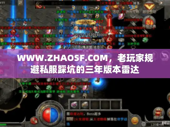 WWW.ZHAOSF.COM,老玩家规避私服踩坑的三年版本雷达 WWW.ZHAOSF.COM,老玩家规避私服踩坑的三年版本雷达
