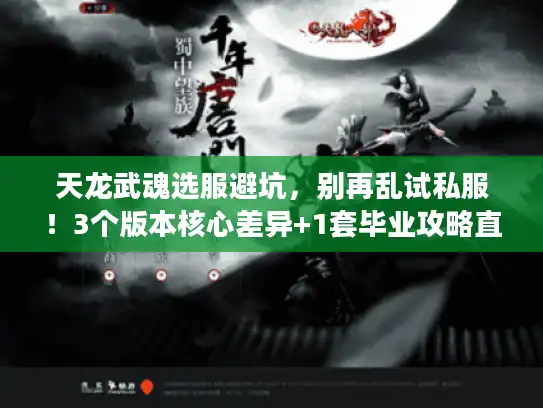 天龙武魂选服避坑,别再乱试私服!3个版本核心差异+1套毕业攻略直接用 天龙武魂选服避坑,别再乱试私服!3个版本核心差异+1套毕业攻略直接用