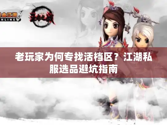 老玩家为何专找活档区？江湖私服选品避坑指南