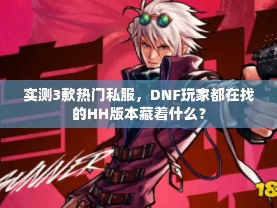 实测3款热门私服，DNF玩家都在找的HH版本藏着什么？
