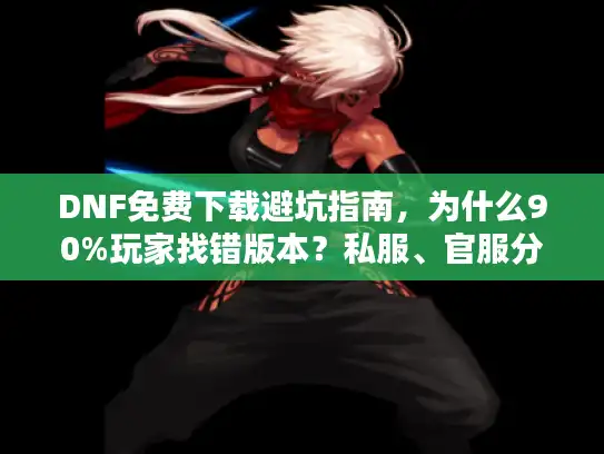 DNF免费下载避坑指南，为什么90%玩家找错版本？私服、官服分流真相