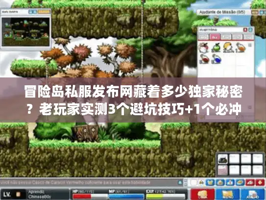 冒险岛私服发布网藏着多少独家秘密？老玩家实测3个避坑技巧+1个必冲版本