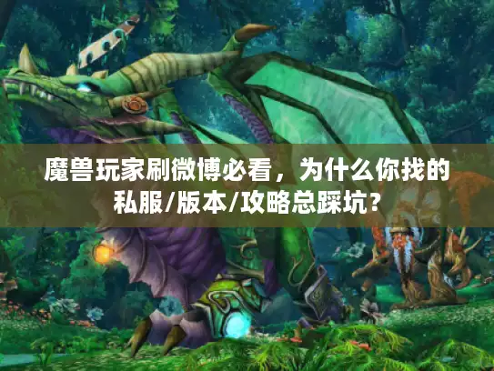 魔兽玩家刷微博必看，为什么你找的私服/版本/攻略总踩坑？