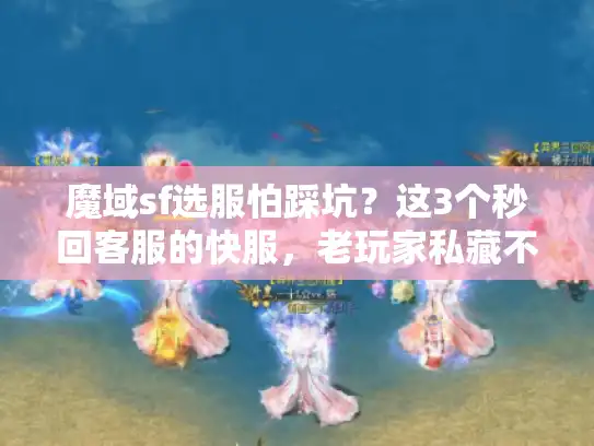 魔域sf选服怕踩坑？这3个秒回客服的快服，老玩家私藏不踩雷