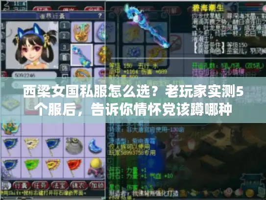 西梁女国私服怎么选?老玩家实测5个服后,告诉你情怀党该蹲哪种 西梁女国私服怎么选?老玩家实测5个服后,告诉你情怀党该蹲哪种