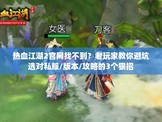 热血江湖2官网找不到？老玩家教你避坑选对私服/版本/攻略的3个狠招