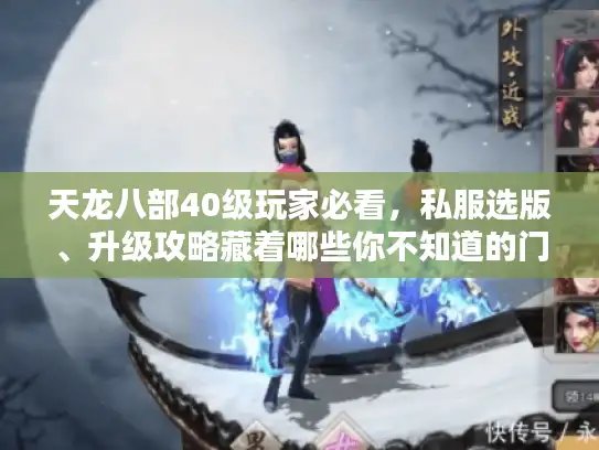 天龙八部40级玩家必看，私服选版、升级攻略藏着哪些你不知道的门道？