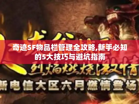 奇迹SF物品栏管理全攻略,新手必知的5大技巧与避坑指南