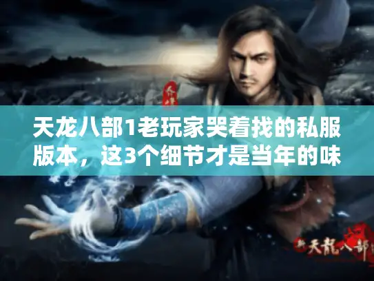 天龙八部1老玩家哭着找的私服版本，这3个细节才是当年的味儿？