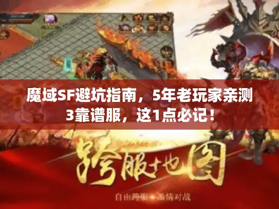 魔域SF避坑指南，5年老玩家亲测3靠谱服，这1点必记！