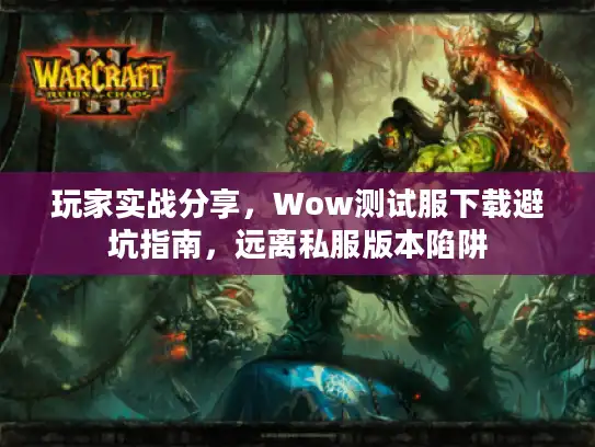 玩家实战分享，Wow测试服下载避坑指南，远离私服版本陷阱