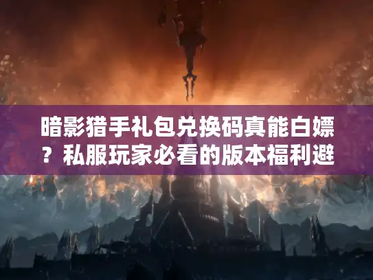 暗影猎手礼包兑换码真能白嫖？私服玩家必看的版本福利避坑指南