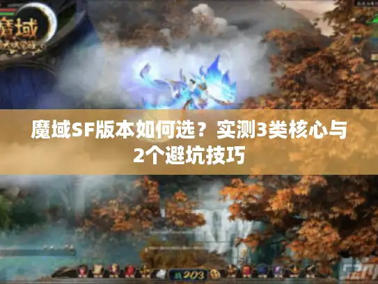 魔域SF版本如何选？实测3类核心与2个避坑技巧
