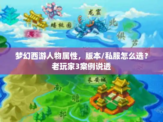 梦幻西游人物属性，版本/私服怎么选？老玩家3案例说透