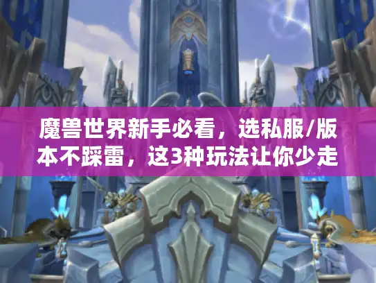 魔兽世界新手必看，选私服/版本不踩雷，这3种玩法让你少走100小时弯路