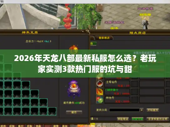 2026年天龙八部最新私服怎么选?老玩家实测3款热门服的坑与甜 2026年天龙八部最新私服怎么选?老玩家实测3款热门服的坑与甜