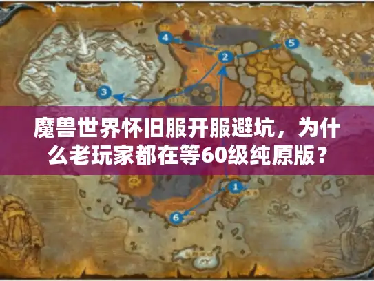 魔兽世界怀旧服开服避坑，为什么老玩家都在等60级纯原版？