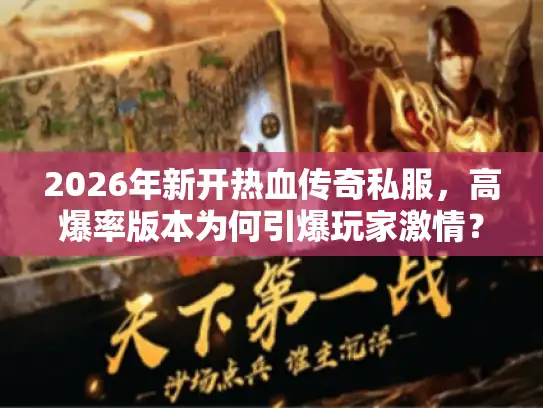 2026年新开热血传奇私服，高爆率版本为何引爆玩家激情？