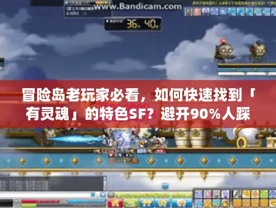 冒险岛老玩家必看，如何快速找到「有灵魂」的特色SF？避开90%人踩的坑