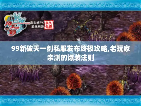 99新破天一剑私服发布终极攻略,老玩家亲测的爆装法则