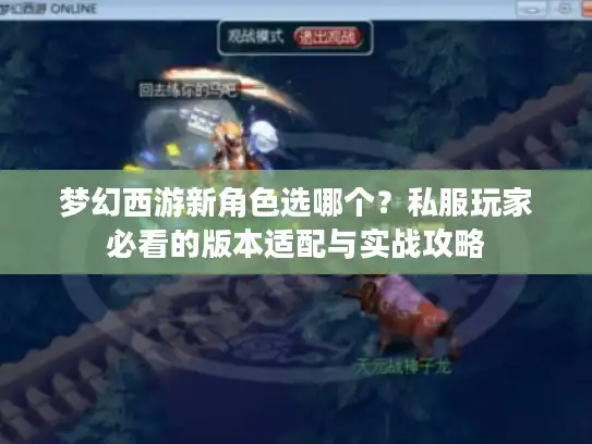 梦幻西游新角色选哪个？私服玩家必看的版本适配与实战攻略