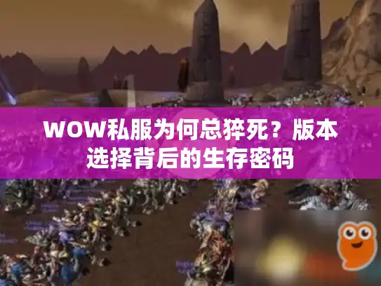 WOW私服为何总猝死？版本选择背后的生存密码