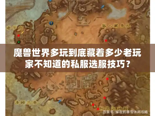 魔兽世界多玩到底藏着多少老玩家不知道的私服选服技巧？