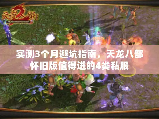 实测3个月避坑指南，天龙八部怀旧版值得进的4类私服