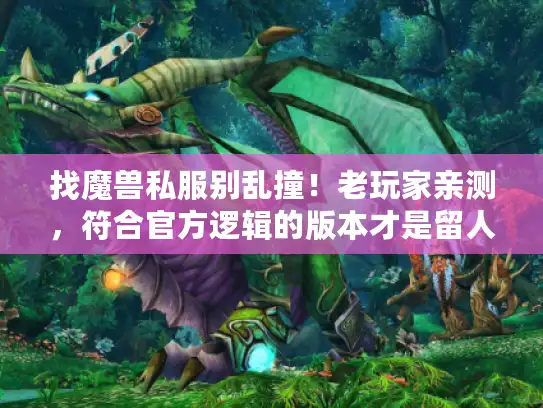 找魔兽私服别乱撞！老玩家亲测，符合官方逻辑的版本才是留人的关键