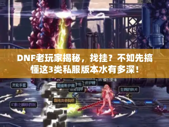 DNF老玩家揭秘，找挂？不如先搞懂这3类私服版本水有多深！