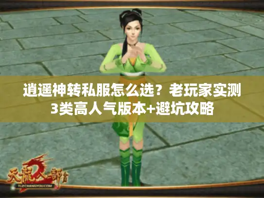 逍遥神转私服怎么选？老玩家实测3类高人气版本+避坑攻略
