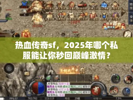 热血传奇sf,2025年哪个私服能让你秒回巅峰激情? 热血传奇sf,2025年哪个私服能让你秒回巅峰激情?