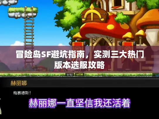 冒险岛SF避坑指南，实测三大热门版本选服攻略