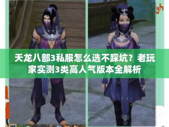 天龙八部3私服怎么选不踩坑？老玩家实测3类高人气版本全解析