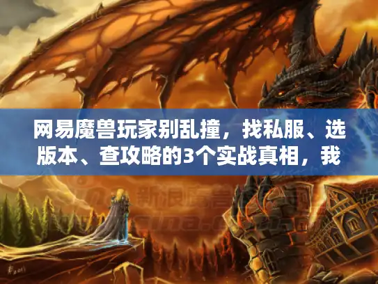 网易魔兽玩家别乱撞，找私服、选版本、查攻略的3个实战真相，我用3个月踩坑总结的