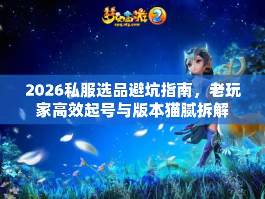 2026私服选品避坑指南，老玩家高效起号与版本猫腻拆解