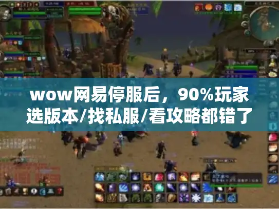 wow网易停服后,90%玩家选版本/找私服/看攻略都错了—3个实战逻辑直接救你 wow网易停服后,90%玩家选版本/找私服/看攻略都错了—3个实战逻辑直接救你