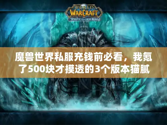 魔兽世界私服充钱前必看，我氪了500块才摸透的3个版本猫腻